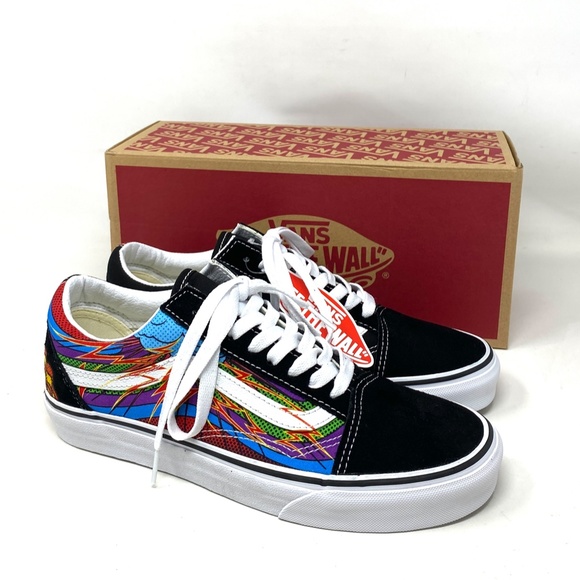 VANS Old Skool Sneakers Skate Women Low Top Black Suede Canvas Shoes VN0A5JMIBML - Picture 2 of 11